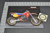 Vintage NOS 1988 Honda CR500 R Motorcycle Dealer Sales Spec Brochure 