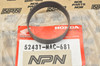 NOS Honda CR125 R CR250 R CR500 R Rear Shock Absorber Piston Ring 52431-MAC-681