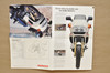 Vintage NOS 1982 Honda CX500 T Turbo Motorcycle Dealer Sales Spec Brochure Poster