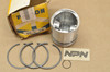 NOS Honda S90 MC Piston .25 Oversize w/ Rings & Clip Kit 13102-028-314