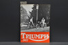 Vintage NOS 1963 Triumph Motorcycle Dealer Spec Brochure Sales Catalog Manual