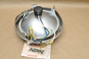 NOS Honda CA175 K3 Sealed Head Light & Bezel Ring Rim 6V 35/25W 33100-302-673