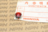 NOS Honda CA95 CB92 Red Pilot Light Jewel Lens 37700-202-000