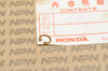 NOS Honda P50 Little Honda Final Drive Shaft Inner Circlip 90602-044-000