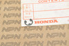 NOS Honda NB50 NU50 NX50 P50 PC50 QA50 SA50 SE50 Circlip 90603-044-000