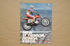 Vintage NOS 1979 Honda XR500 TT Motorcycle Mickey Fay Poster Houston Astrodome