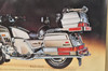 Vtg NOS 1984 Honda Gold Wing GL1200 A Motorcycle Markland Accessory Poster