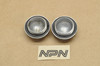 Vtg Used OEM Honda C100 C102 C105 C110 C200 CT200 Tappet Cover Qty2 12361-001-020