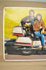 Vtg NOS 1988 Honda GL1500 Gold Wing Motorcycle Poster Dealership Display