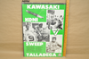 Vintage 1972 Kawasaki Koni Talladega Motorcycle Race Racing Poster