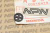 NOS Honda CL100 MT250 QA50 SL70 XL350 XR75 Z50 Petcock Gasket 16955-028-004