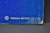 Vintage 1975 Yamaha RD400 C Motorcycle Parts List Book Diagram Manual