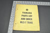 Vtg 1964 Yamaha MJ2 T Omaha Trailmaster Motorcycle Parts List Index Manual