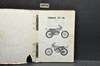 Vintage 1968 Yamaha DT1 B 1969 DT1 C Parts List Book Diagram Manual
