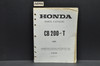 Vintage 1974-75 Honda CB200 K0-T Parts Catalog Book Diagram Manual