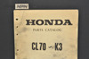 Vtg 1969-73 Honda CL70 Scrambler K0-K3 Parts Catalog Book Diagram Manual