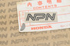 NOS Honda C100 CA100 C105 CA105T Crank Shaft Woodruff Key 90741-001-000