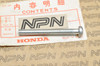 NOS Honda CB350 CB750 CL350 CL70 CT70 H SL350 SL70 XL70 Screw 93500-06056