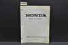 Vtg 1969 Honda SL90 Motosport 90 Parts Catalog Book Diagram Manual