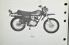 Vintage 1977 Honda XL75 '77 Parts Catalog Book Diagram Manual