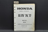 Vtg 1976-77 Honda XL175 '76 '77 Parts Catalog Book Diagram Manual