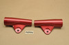 Vtg Used OEM Yamaha YCS1 Bonanza Left & Right Fork Ear Cover Red 174-23131-00