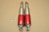 Vintage Used OEM Yamaha YCS1 Bonanza Right & Left Rear Shock Red 174-22210-01