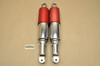 Vintage Used OEM Yamaha YCS1 Bonanza Right & Left Rear Shock Red 174-22210-01