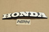 Vintage Used OEM Honda CB350 K3 Gas Tank Right Emblem Badge 87121-317-670