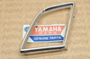 NOS Yamaha TX500 XS500 Upper Right Side Cover Plastic Mold Trim 371-21781-00