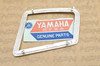 NOS Yamaha TX500 XS500 Lower Right Side Cover Plastic Mold Trim 371-21784-00