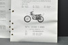 Vintage 1974 Honda XL125 K0 Parts Catalog Book Diagram Manual 1st Edition