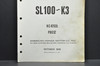 Vtg 1970-73 Honda SL100 K0-K3 Parts Catalog Book Diagram Manual