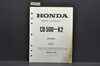 Vintage 1971-73 Honda CB500 Four K0-K2 Parts Catalog Diagram Manual