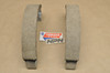 NOS Yamaha 1962-64 YD3 Front Wheel Brake Shoe Set 256-25330-00