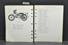 Vintage 1977 Honda CT125 '77 Trail 125 Parts Catalog Diagram Manual