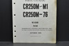 Vintage 1973-76 Honda CR250 M Elsinore M0-M1 '76 Parts Catalog Book Manual