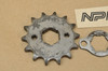 Vtg Used OEM Honda CA95 CL90 CM91 CT200 CT90 S90 SL90 Front Sprocket & Retainer 23801-028-000