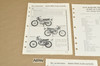 Vtg 1969-73 Honda CB350 CL350 SL350 Dealer Set Up Instruction Manual Supplement
