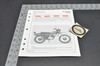 Vintage NOS 1981 Honda XL80 S Motorcycle Dealer Set Up Instruction Manual