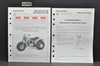 Vintage NOS 1980-81 Honda ATC185 S Dealer Set Up Instruction Manual