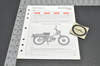 Vintage NOS 1980-81 Honda CT110 Motorcycle Dealer Set Up Instruction Manual