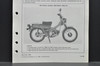 Vintage NOS 1980-81 Honda CT110 Motorcycle Dealer Set Up Instruction Manual