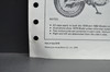 Vintage 1979-80 Honda XR80 Motorcycle Dealer Set Up Instruction Manual