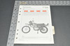 VTG 1977 Honda XL75 Motorcycle Dealer Set Up Instruction Manual + Addendum