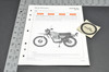 Vintage 1978 Honda XL75 Motorcycle Dealer Set Up Instruction Manual