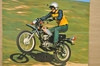 Vtg 1974 Honda XL350 K0 XL250 K1 Motorcycle Dealer Sales Spec Brochure Poster