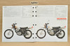 Vtg 1974 Honda XL350 K0 XL250 K1 Motorcycle Dealer Sales Spec Brochure Poster
