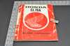 Vintage 1969-71 Honda CL70 K0-K2 Parts Catalog Book Diagram Manual
