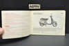 Vintage 1985 Honda NB50 M Aero 50 Scooter Owners Manual
